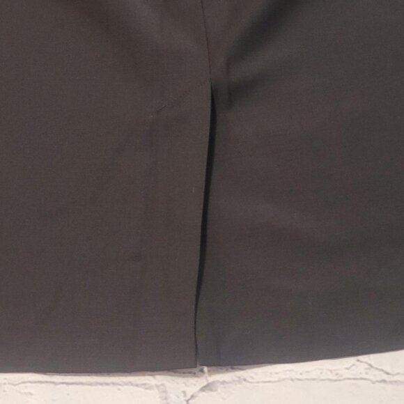 Talbots black pencil skirt Size 14  with zipper closure #office - Picture 4 of 5